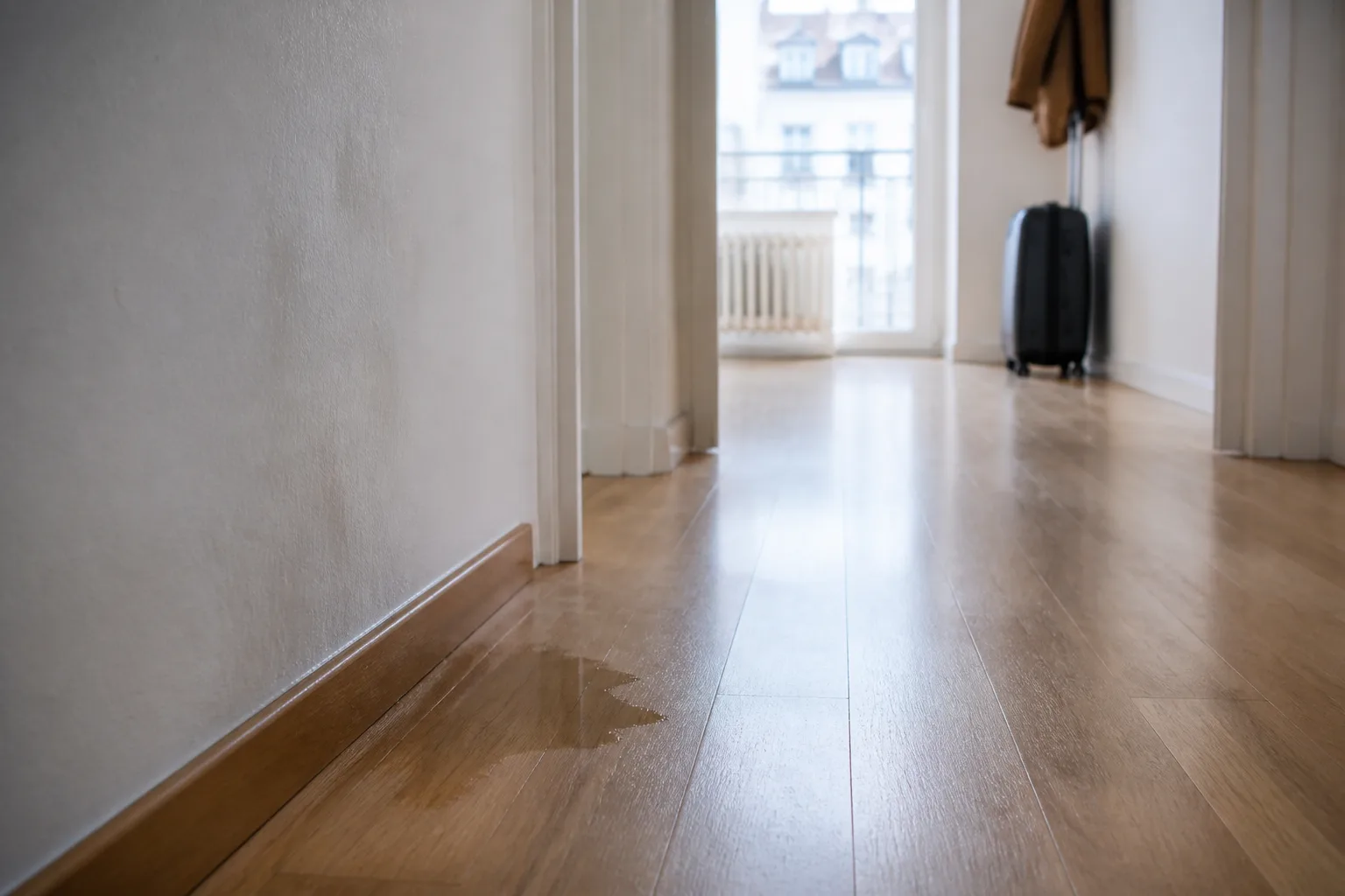 Wasserschaden nach Urlaub/Leerstand: Was jetzt zählt – 72‑Stunden‑Klausel, Dokumentation & Leckortung (Wien/NÖ/Bgld)