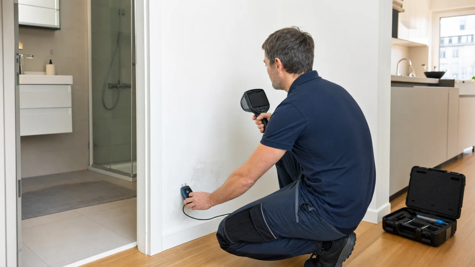 Wasserleitung in der Wand undicht? Anzeichen, Tests, Leckortung und nächste Schritte