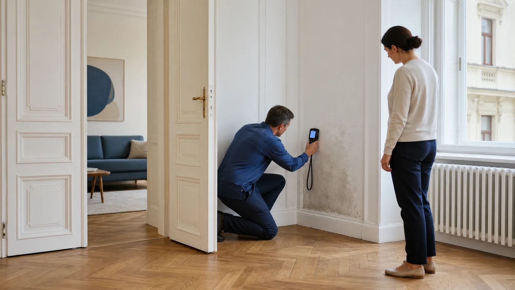 Wasserschaden in 1070 Wien-Neubau: Altbau und Hausverwaltung richtig koordinieren