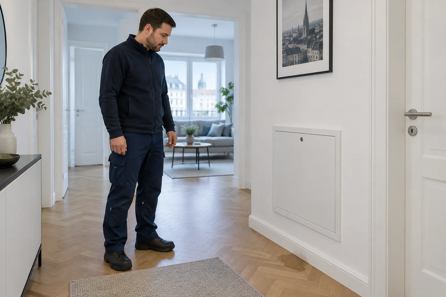 Wohnungsstation tropft: Was bei Wasser unter der Fernwärme-Station in Wien zu tun ist