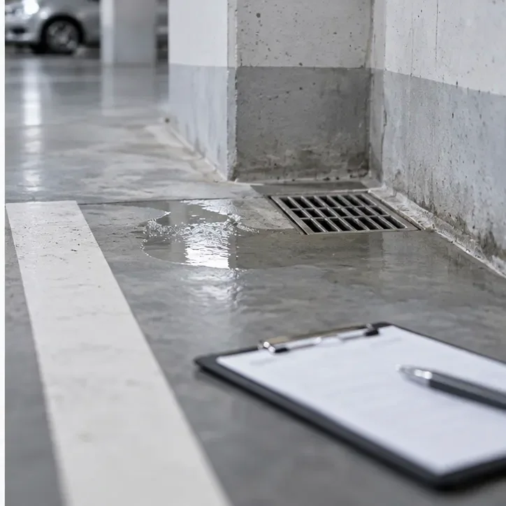 Dokumentation von Wasserstand und Fließrichtung