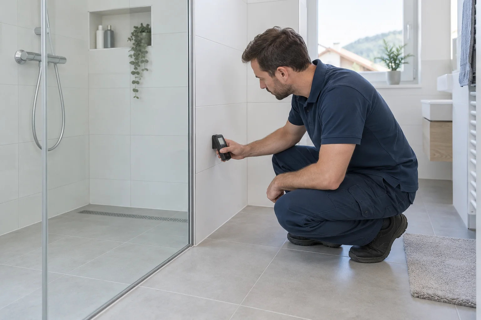 Dusche undicht: Fuge, Ablauf, Abdichtung oder Rohrleck?