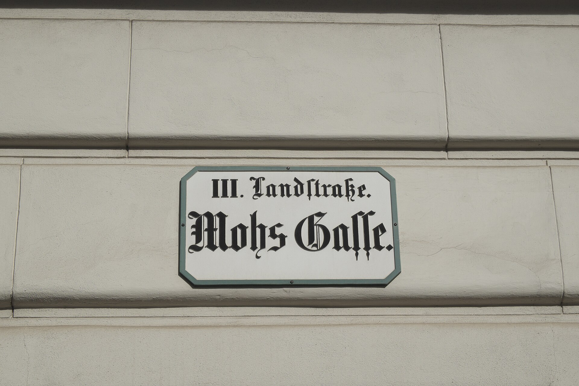 Leckortung 1030 Landstrasse